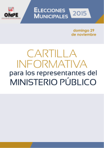 Cartilla Ministerio Publico