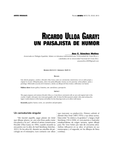 RicaRdo Ulloa GaRay - Portal de revistas académicas de la