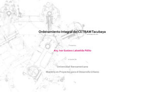 CETRAM Tacubaya - Maestría en Proyectos para el Desarrollo