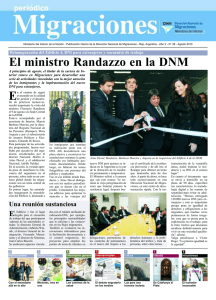 periódico Nº 26 en PDF - Dirección Nacional de Migraciones