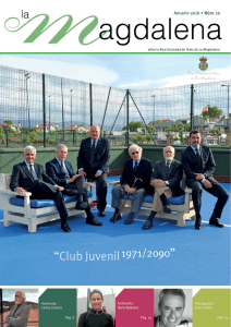 Revista La Magdalena nº 12 - Real Sociedad de Tenis de La