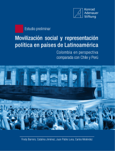 Movilización social y representación política en países de