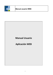 Manual Usuario WEB