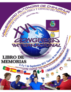 Descarga la Memoria del XVI Congreso Internacional 2012