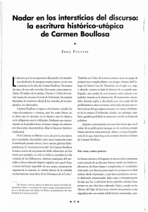 la escritura histórico-utópica de Carmen Boullosa