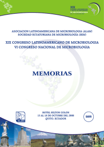 memorias del XIX Congreso Latinoamericano