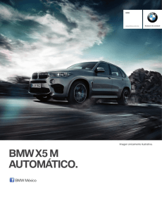 Ficha Técnica BMW X5 M Automático 2017