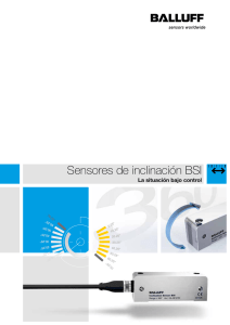 Sensores de inclinación BSI