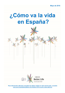 ¿Cómo va la vida en España?