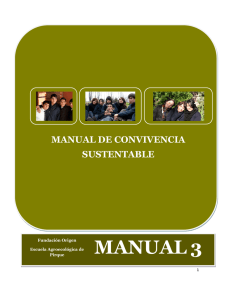 Manual de Convivencia Sustentable.