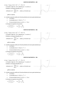 6 13 2)( + - + = x xx xf )( 0 )( )( ≤ xg xf : 1 d d x x = - 6 13 2)( +