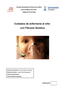 Cuidados de enfermería al niño con Fibrosis Quística