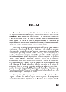Editorial - SciELO Colombia