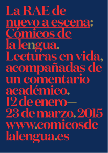 Programa - Real Academia Española