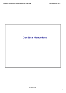 Genética mendeliana hasta dihíbridos.notebook