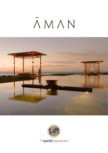 AMAN Resorts - The Asian Continent