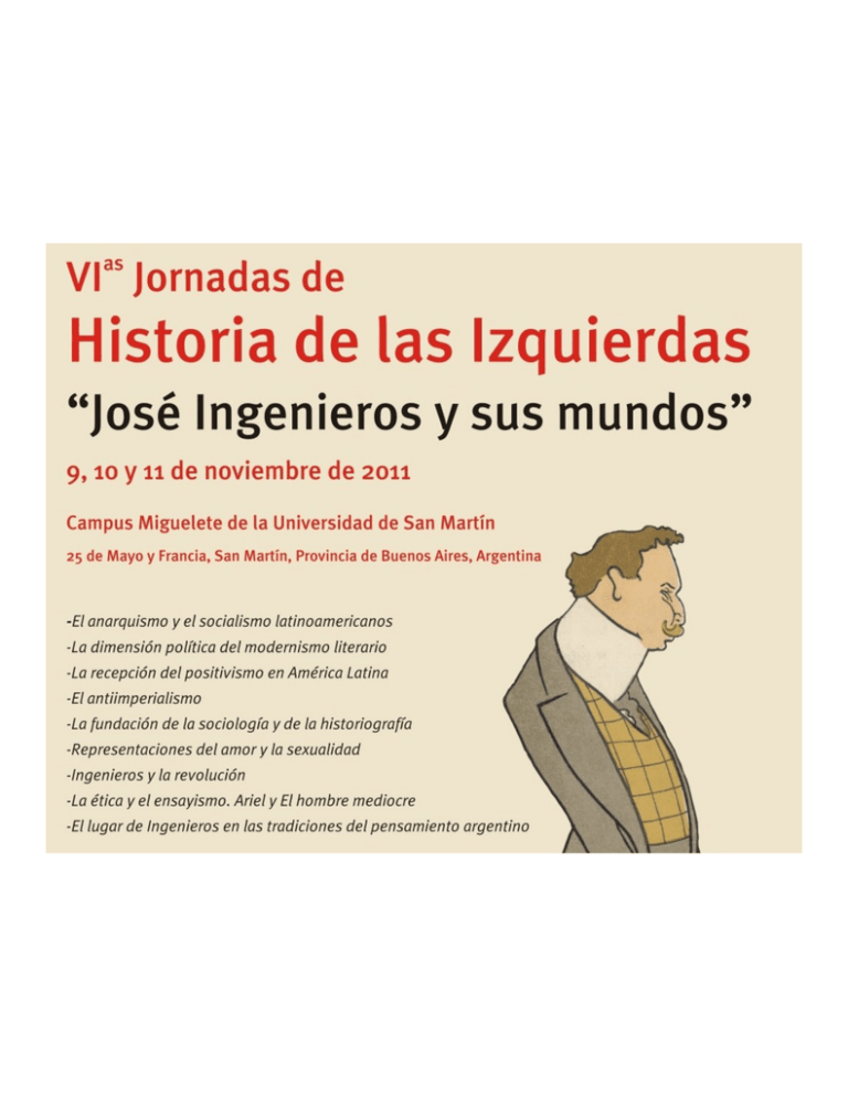José Ingenieros y sus mundos
