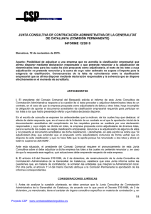 junta consultiva de contratación administrativa de la generalitat de