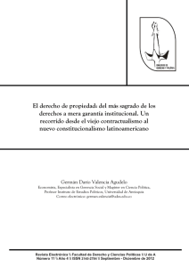 El derecho de propiedad - Universidad de Antioquia