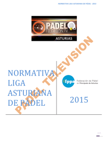 normativa liga asturiana de pádel 2015