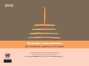 Estudio económico de América Latina y el Caribe 2012.