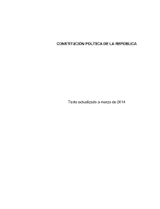 constitución política de la república de chile