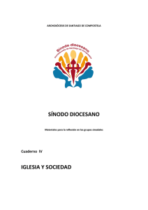 Cuaderno IV: Iglesia y sociedad - Archidiócesis de Santiago de