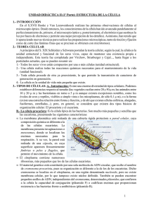 Tema II.- Estructura de la célula