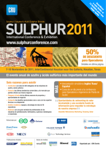 sulphur 2011