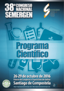 Programa Científico  - 38º Congreso Nacional SEMERGEN