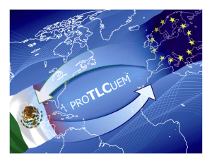 Tratado de Libre Comercio entre México y la Unión Europea