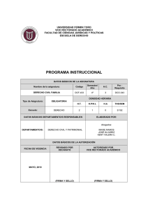 DERECHO CIVIL FAMILIA (MAY.2010