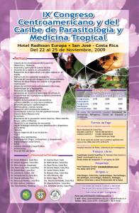 IX Congreso Centroamericano y del Caribe de Parasitología y