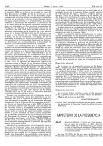 Real Decreto 212/2003, de 21 de febrero, por el que se modifica el