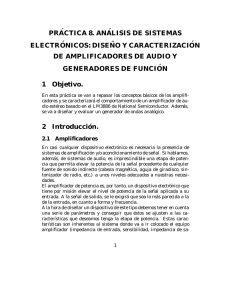 pr´actica 8. an´alisis de sistemas electr´onicos: dise˜no y