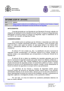 informe ucsp nº: 2014/043