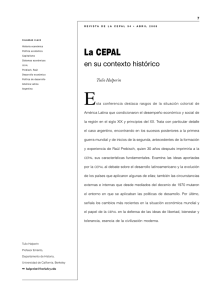 Revista de la CEPAL 94 - Repositorio CEPAL