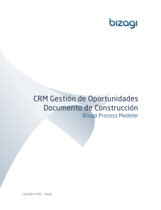 CRM Gestión de Oportunidades Documento de Construcción