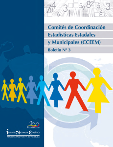 Boletín N° 3, Comités de Coordinación Estadísticas Estadales