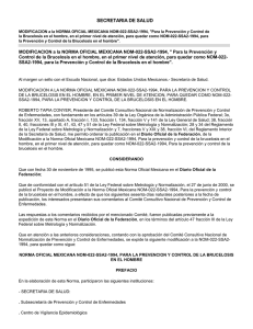 NOM-022-SSA2-1994 - Secretaría de Salud.