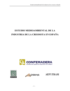 estudio medioambiental de la industria de la creosota en