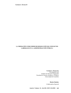 la mediación como medio de resolución de conflictos laborales en