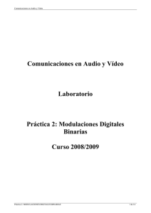 Comunicaciones en Audio y Vídeo Laboratorio Práctica 2