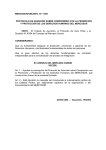 Protocolo de Asunción sobr