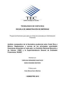 TECNOLÓGICO DE COSTA RICA ESCUELA DE