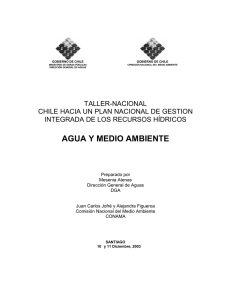 agua y medio ambiente - Comisión Económica para América Latina