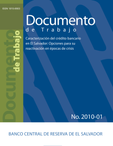 14592 Documento trabajo BCR.indd - Banco Central de Reserva de