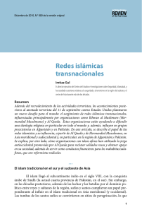 Redes islámicas transnacionales