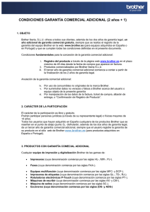 CONDICIONES GARANTÍA COMERCIAL ADICIONAL (2