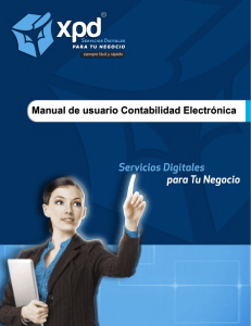 Manual de usuario Contabilidad Electrónica